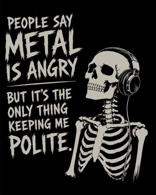 Metal Is Angry T-Shirt