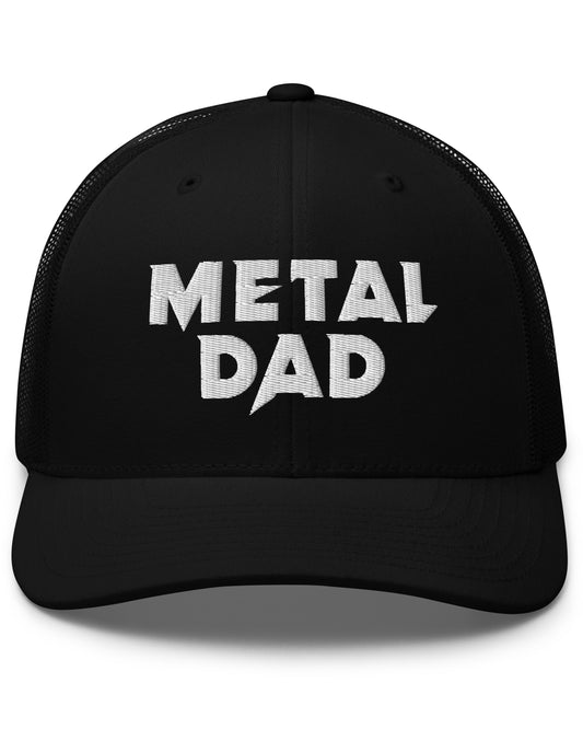 Metal Dad Trucker Cap