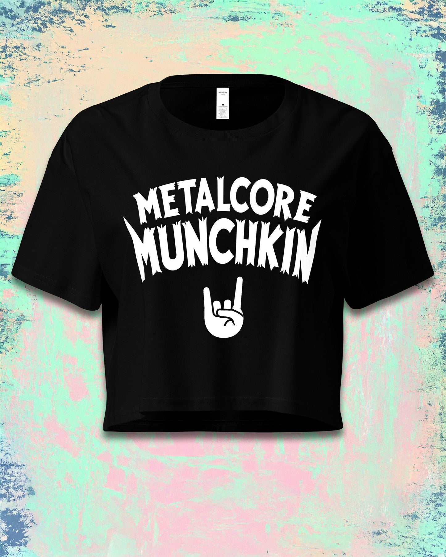 Metalcore Munchkin Crop Top