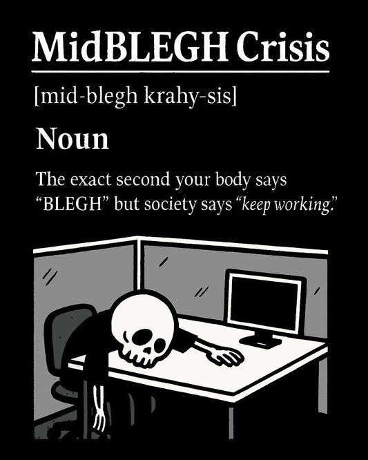 MidBLEGH Crisis T-Shirt