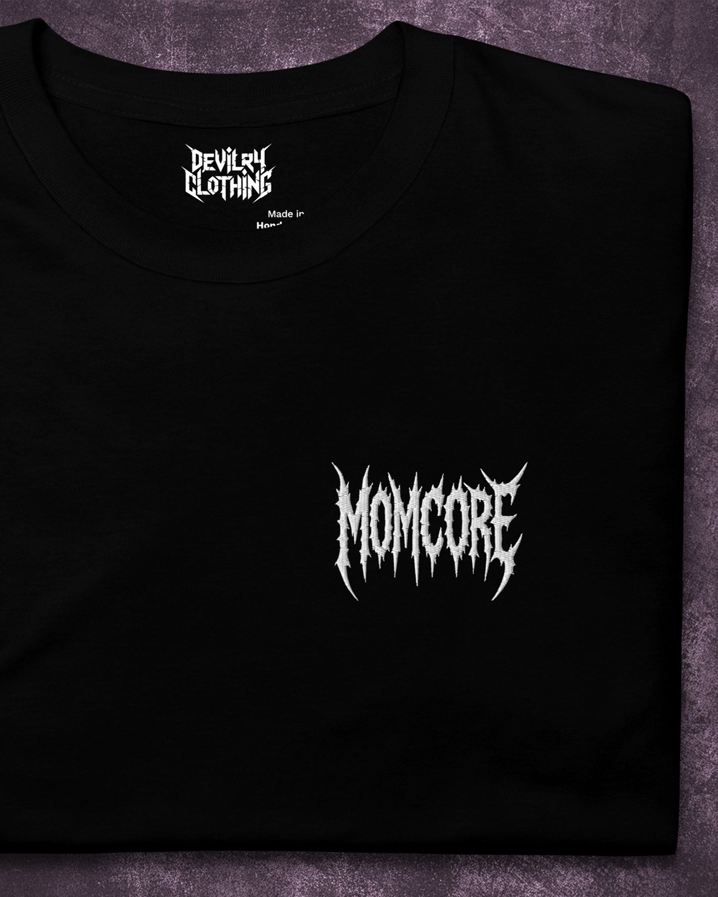MOMCORE Embroidered T-Shirt