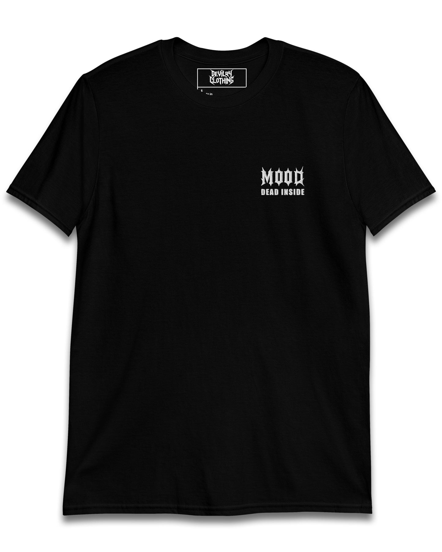MOOD Dead Inside Embroidered T-Shirt