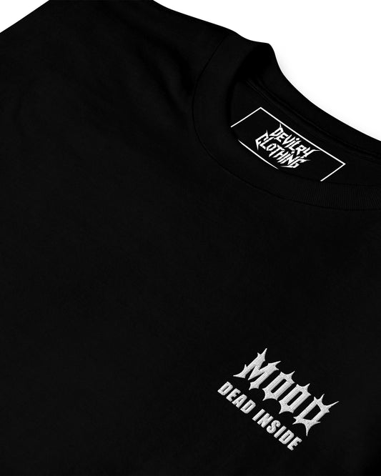 MOOD Dead Inside Embroidered T-Shirt