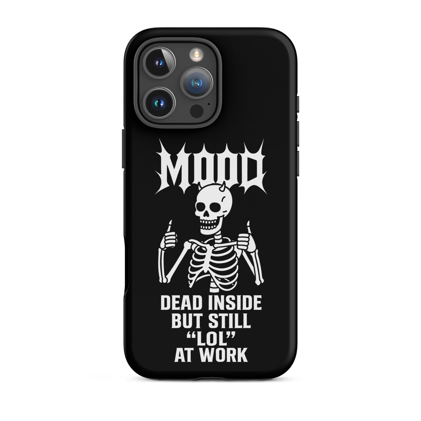 MOOD Dead Inside Tough Phone Case for iPhone®