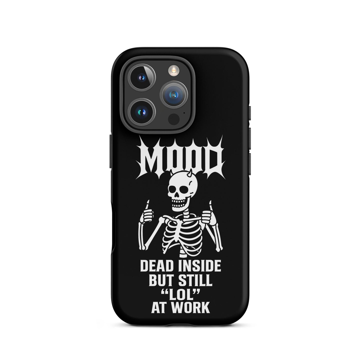 MOOD Dead Inside Tough Phone Case for iPhone®