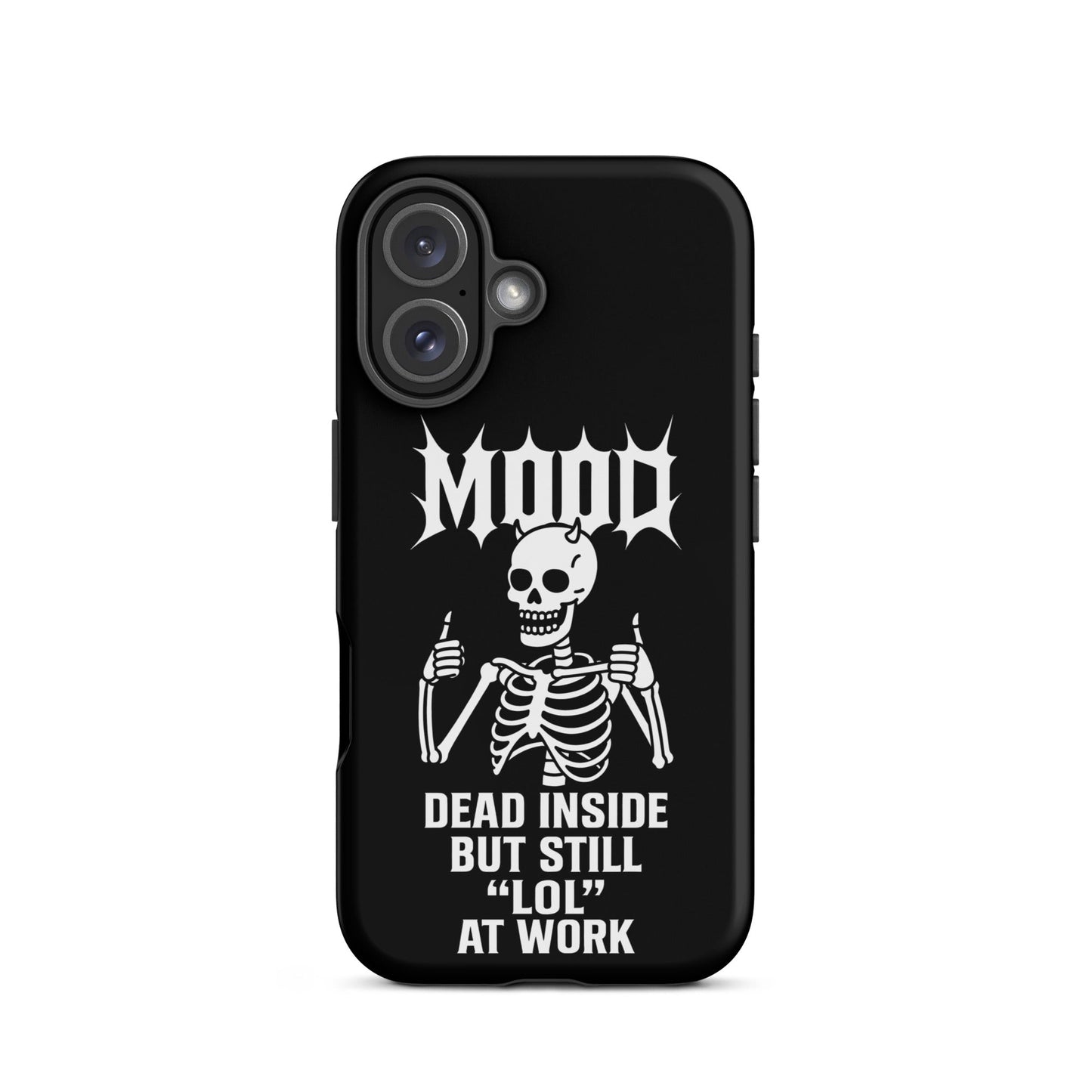 MOOD Dead Inside Tough Phone Case for iPhone®