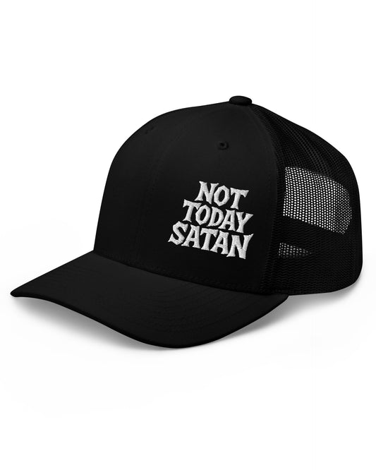 NOT TODAY SATAN Trucker Cap