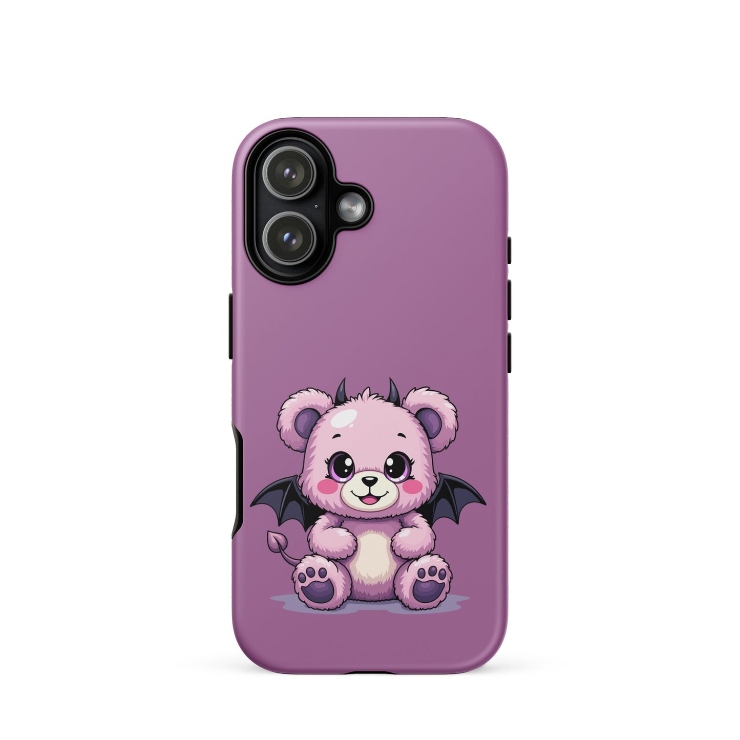 Pastel Goth Demon Teddy – Cute but Creepy iPhone Case