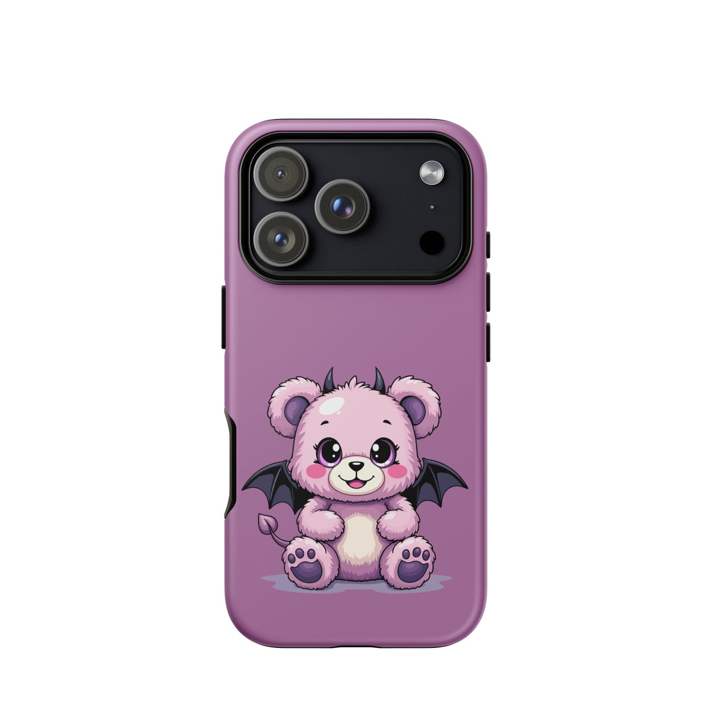 Pastel Goth Demon Teddy – Cute but Creepy iPhone Case