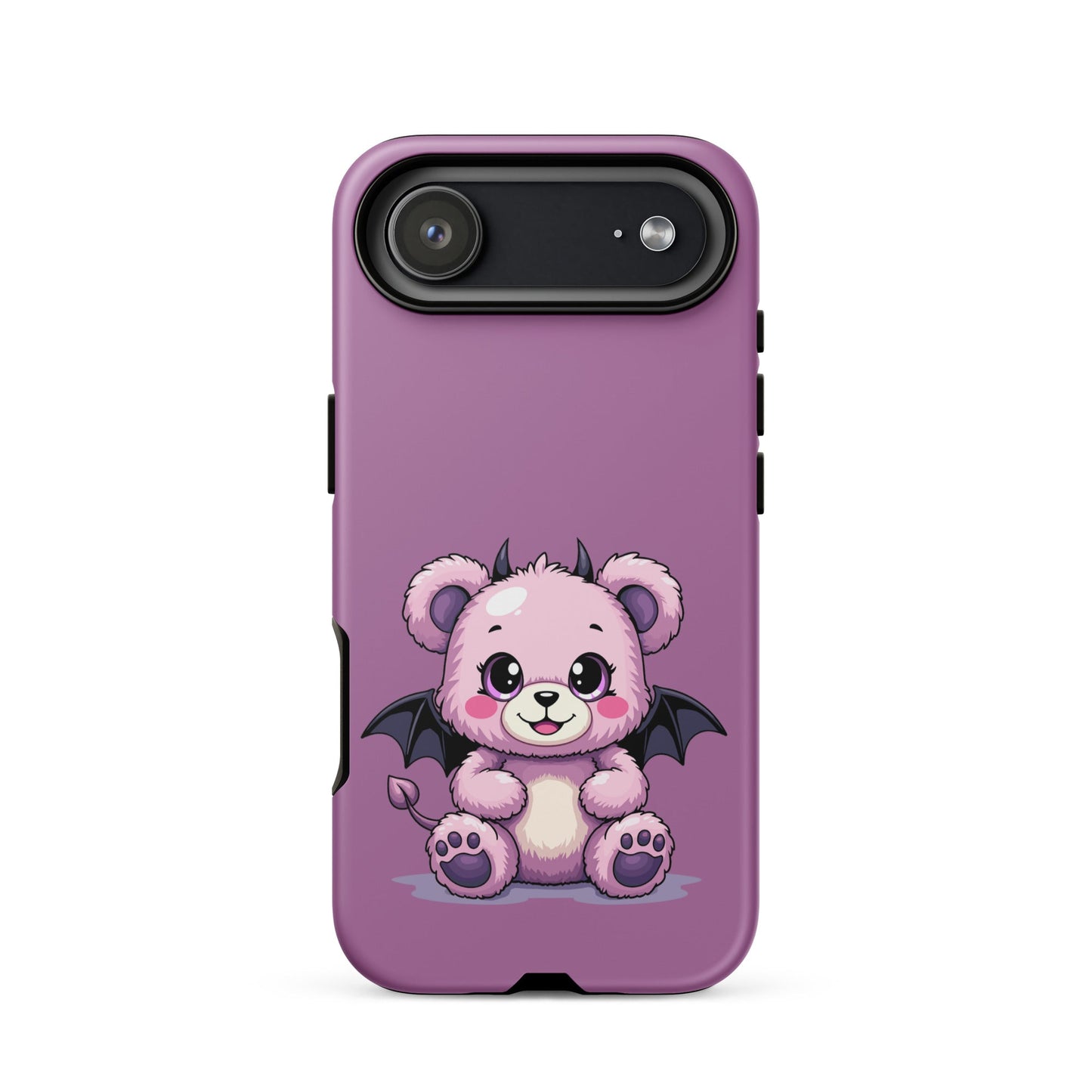 Pastel Goth Demon Teddy – Cute but Creepy iPhone Case