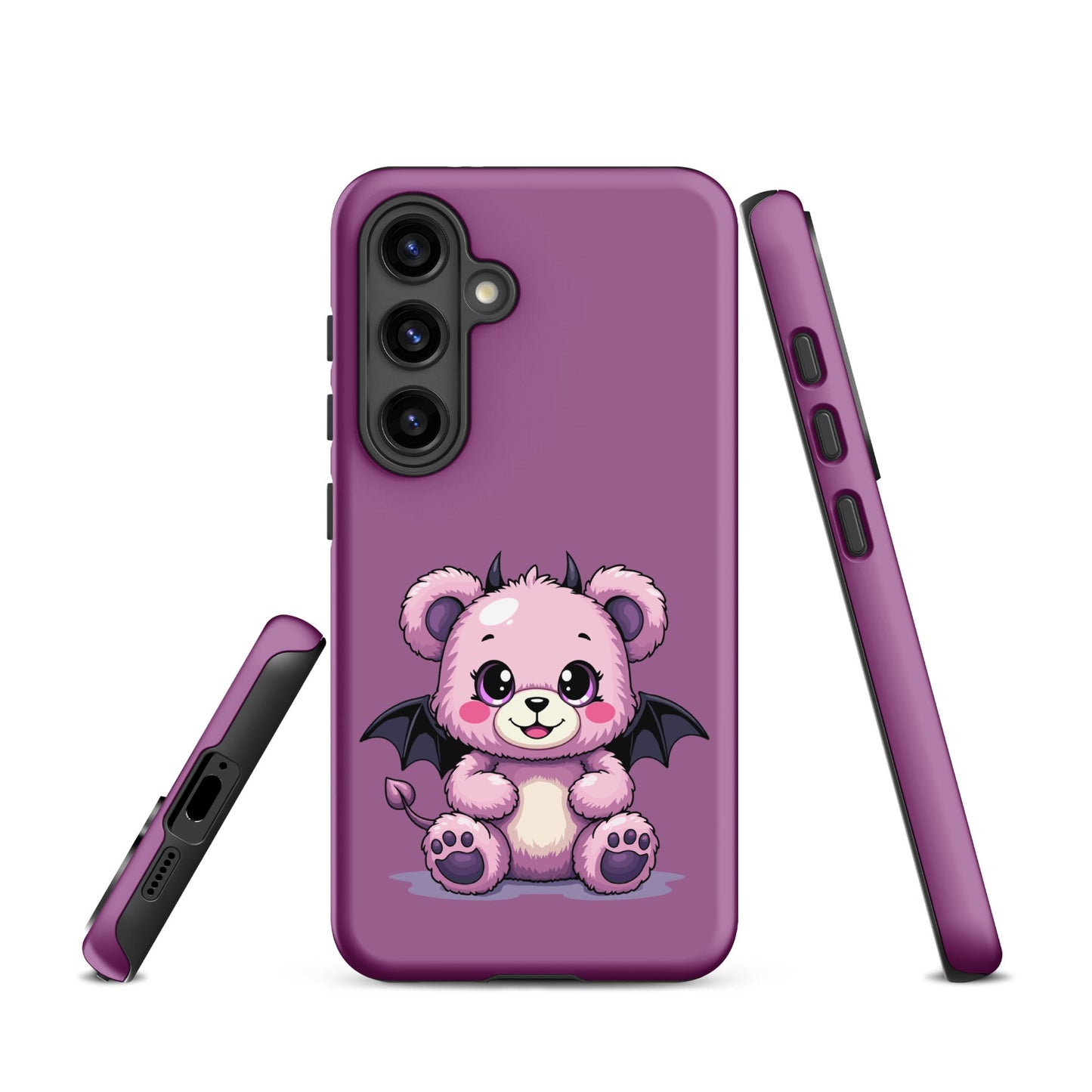 Pastel Goth Demon Teddy – Cute but Creepy Samsung Case