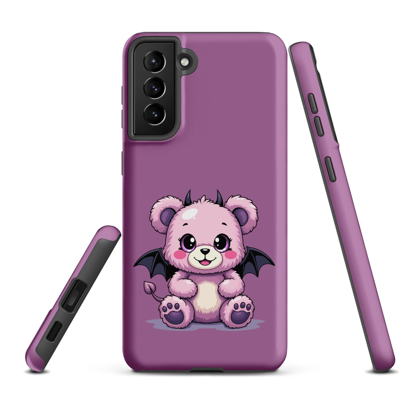 Pastel Goth Demon Teddy – Cute but Creepy Samsung Case