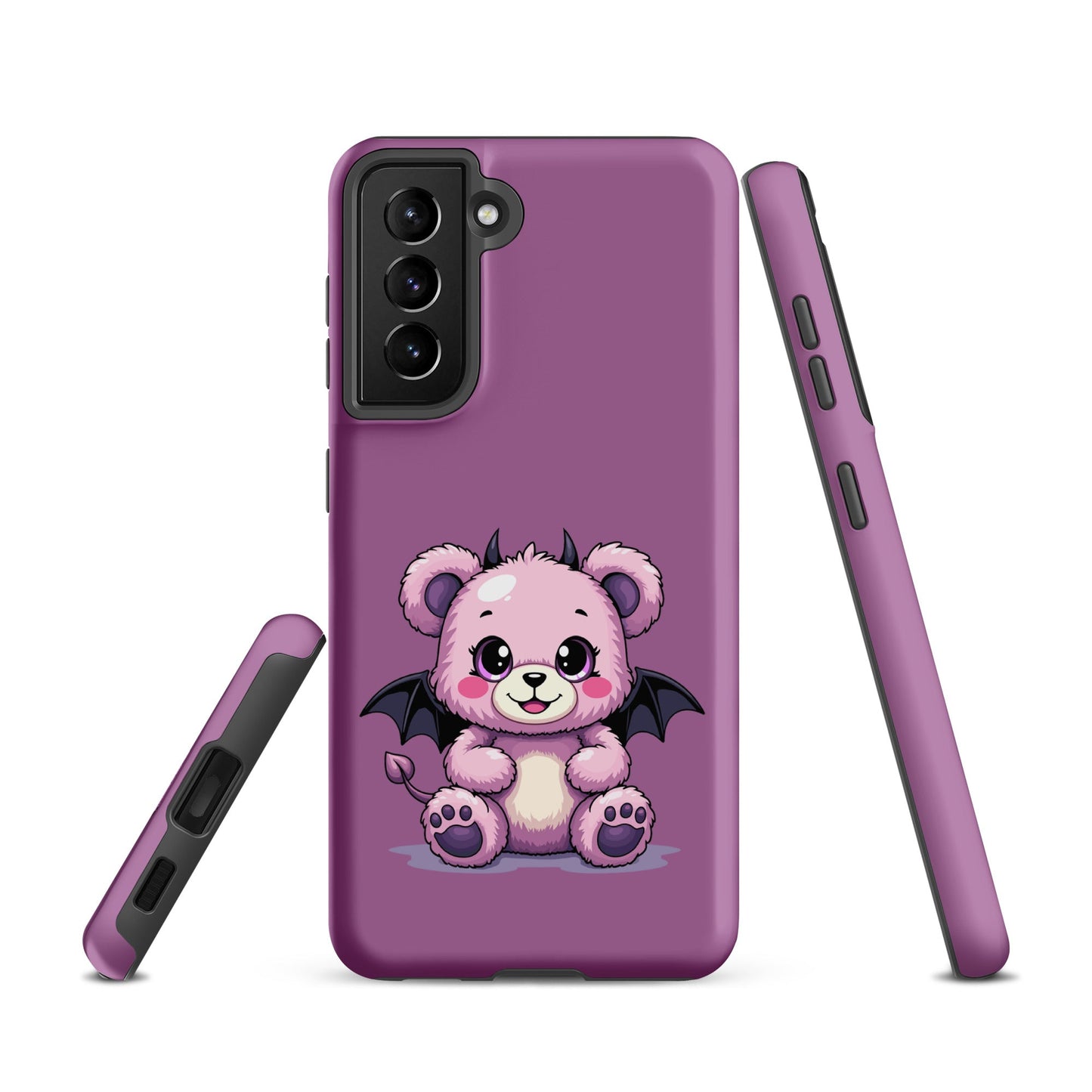 Pastel Goth Demon Teddy – Cute but Creepy Samsung Case