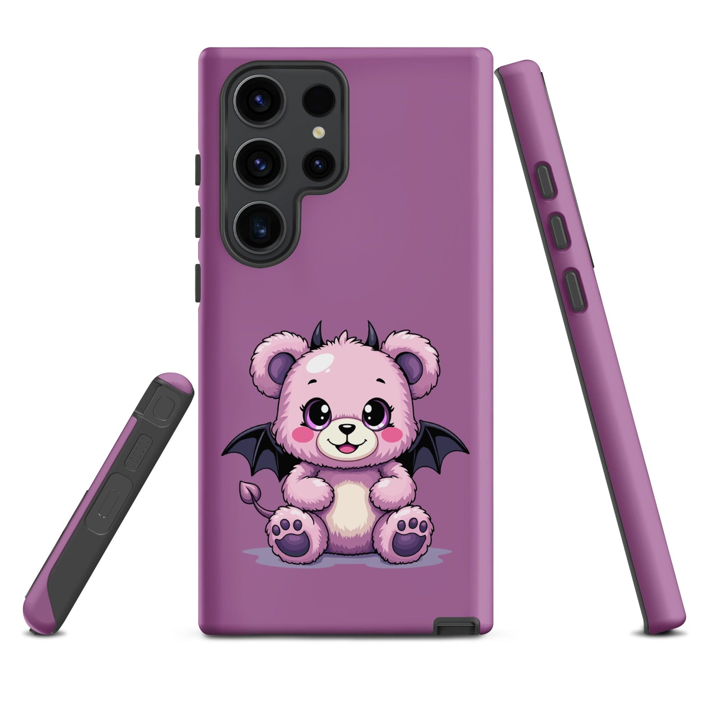 Pastel Goth Demon Teddy – Cute but Creepy Samsung Case