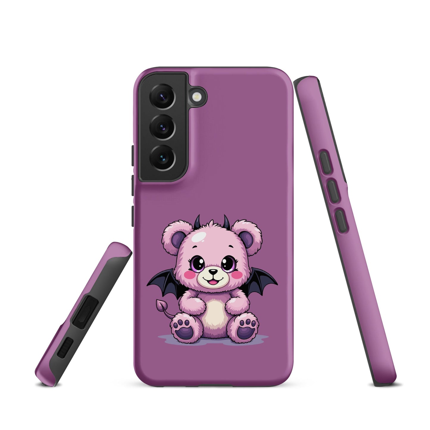 Pastel Goth Demon Teddy – Cute but Creepy Samsung Case