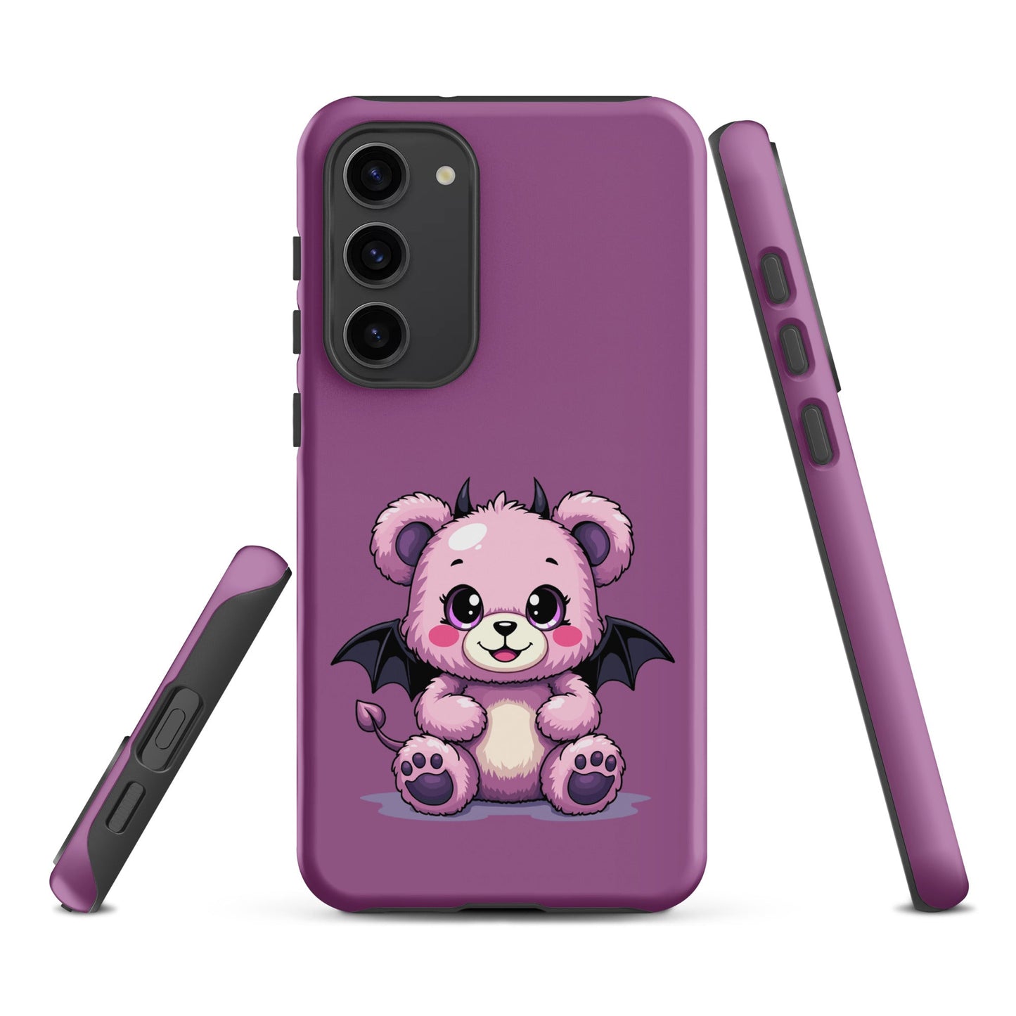 Pastel Goth Demon Teddy – Cute but Creepy Samsung Case