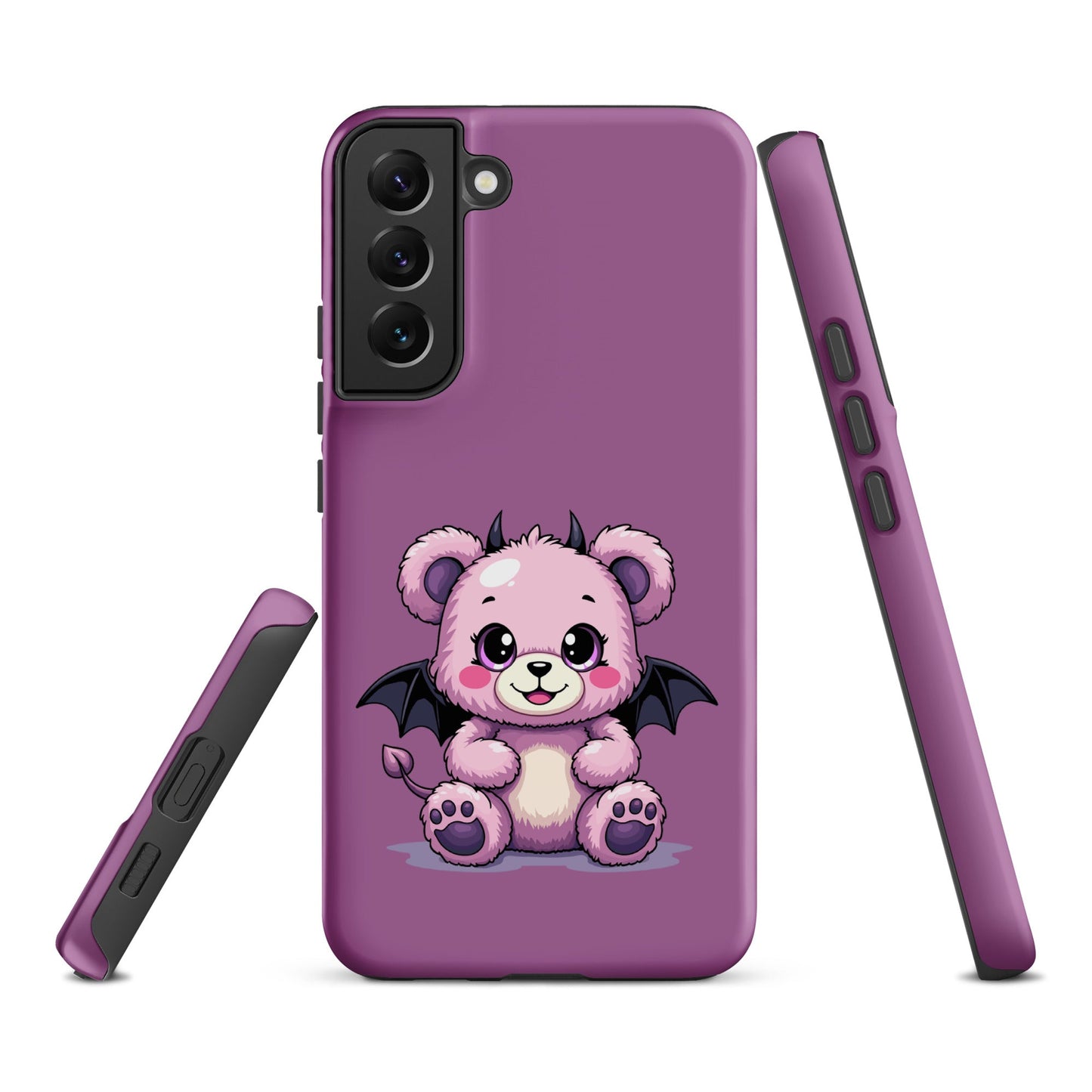 Pastel Goth Demon Teddy – Cute but Creepy Samsung Case