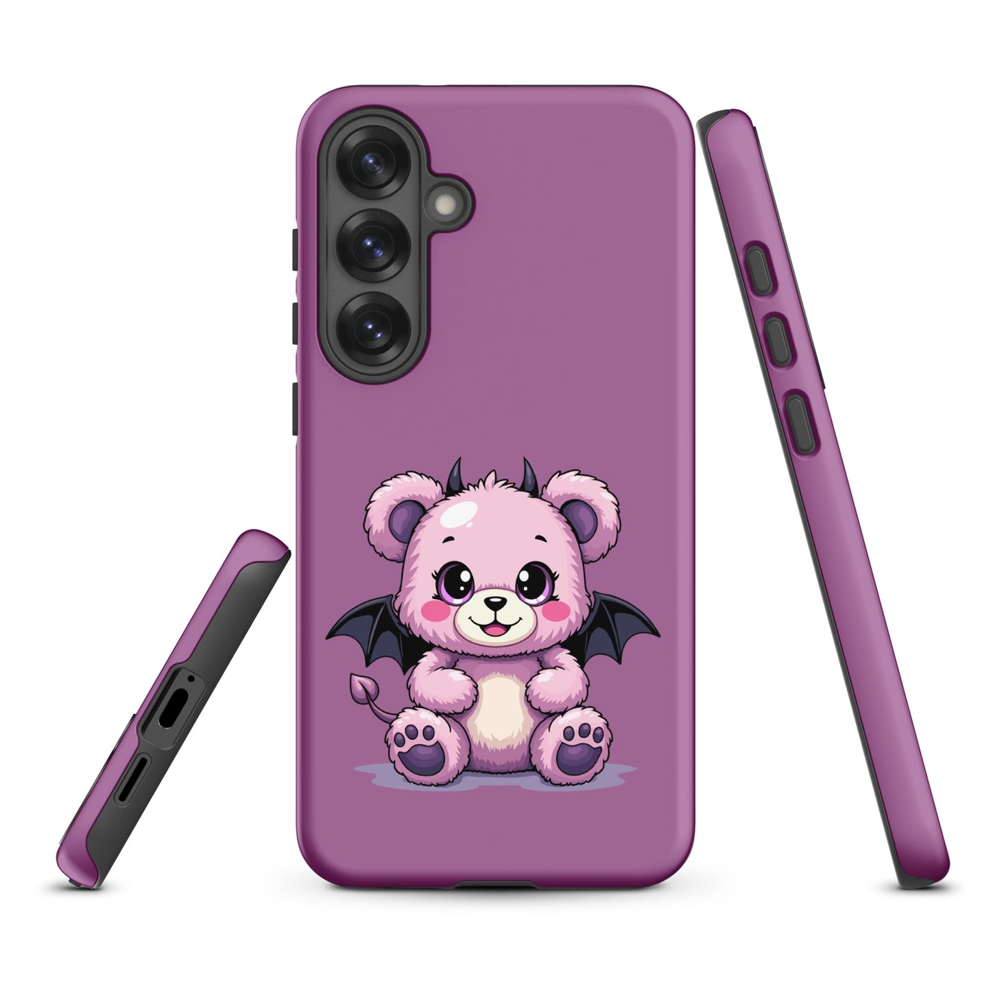 Pastel Goth Demon Teddy – Cute but Creepy Samsung Case