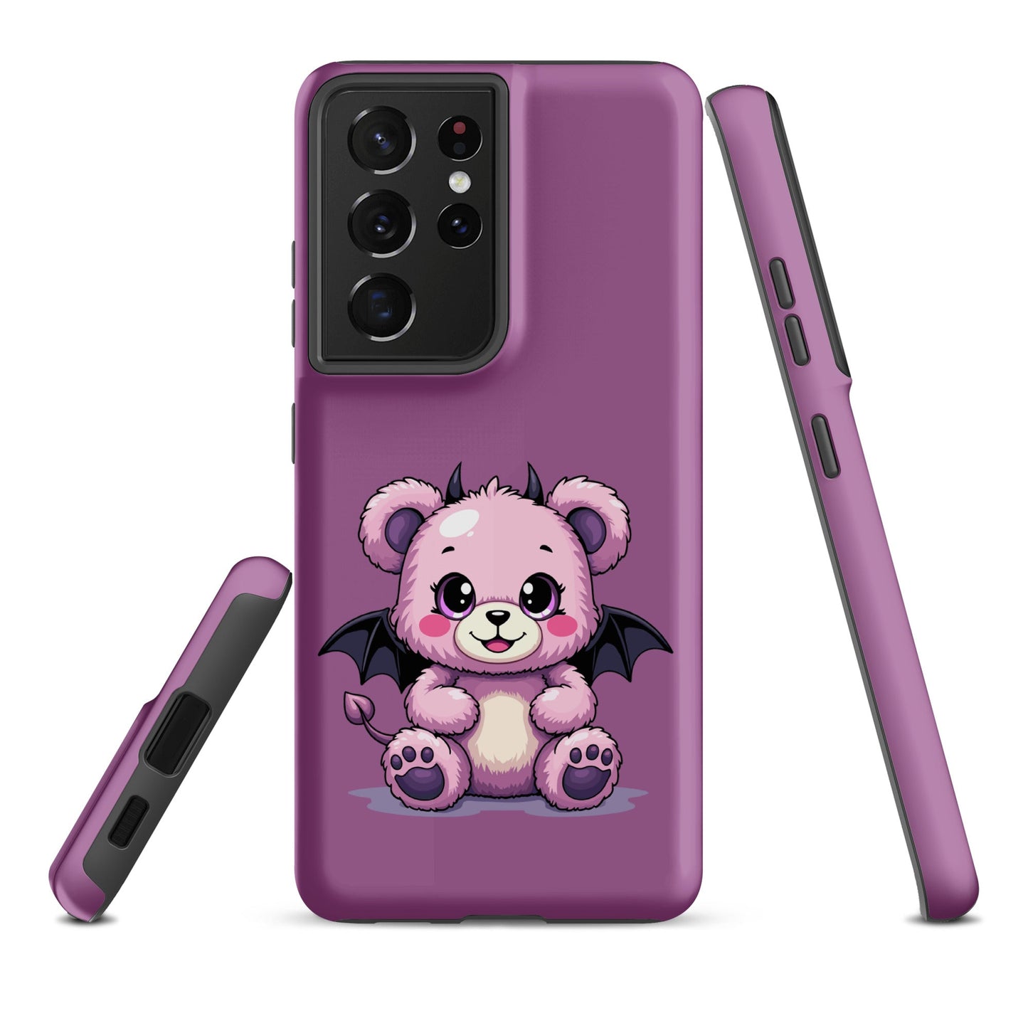 Pastel Goth Demon Teddy – Cute but Creepy Samsung Case