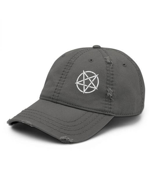 PENTAGRAM Distressed Dad Hat