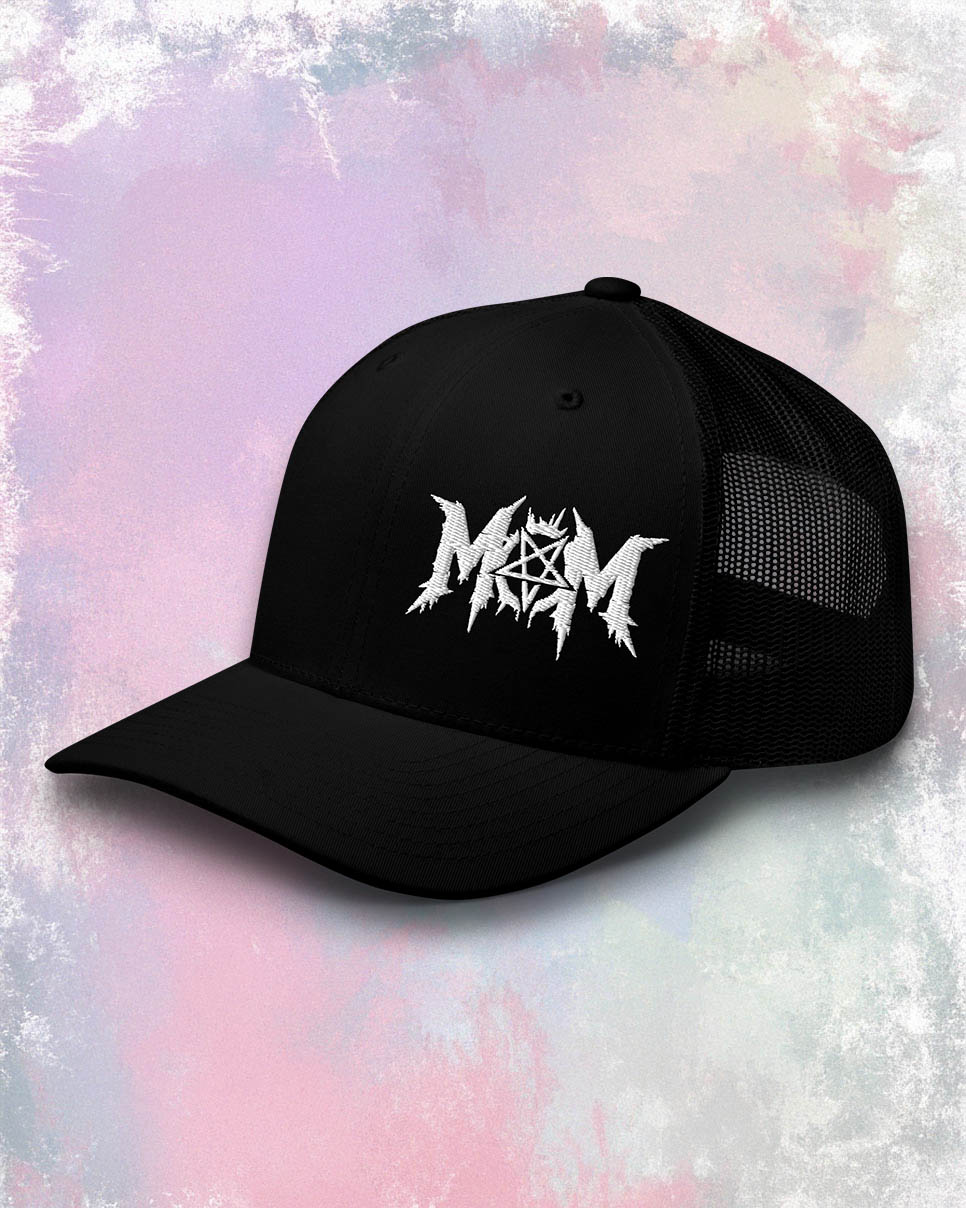 Pentagram Mom Trucker Cap