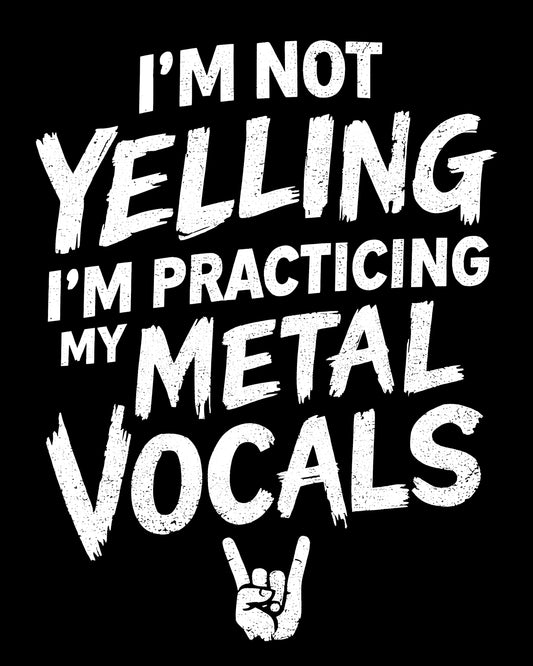 Practicing Metal Vocals Toddler T-Shirt