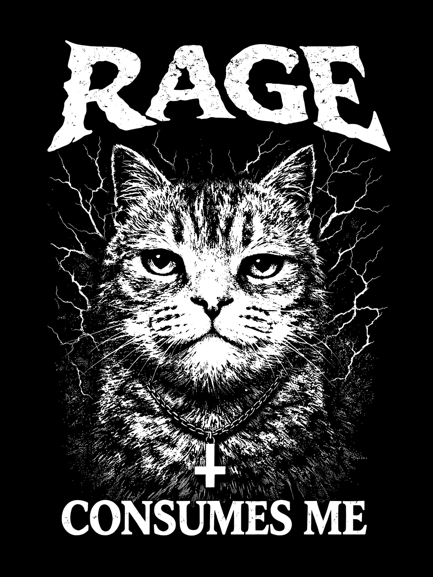 Rage Consumes Me Crop Top