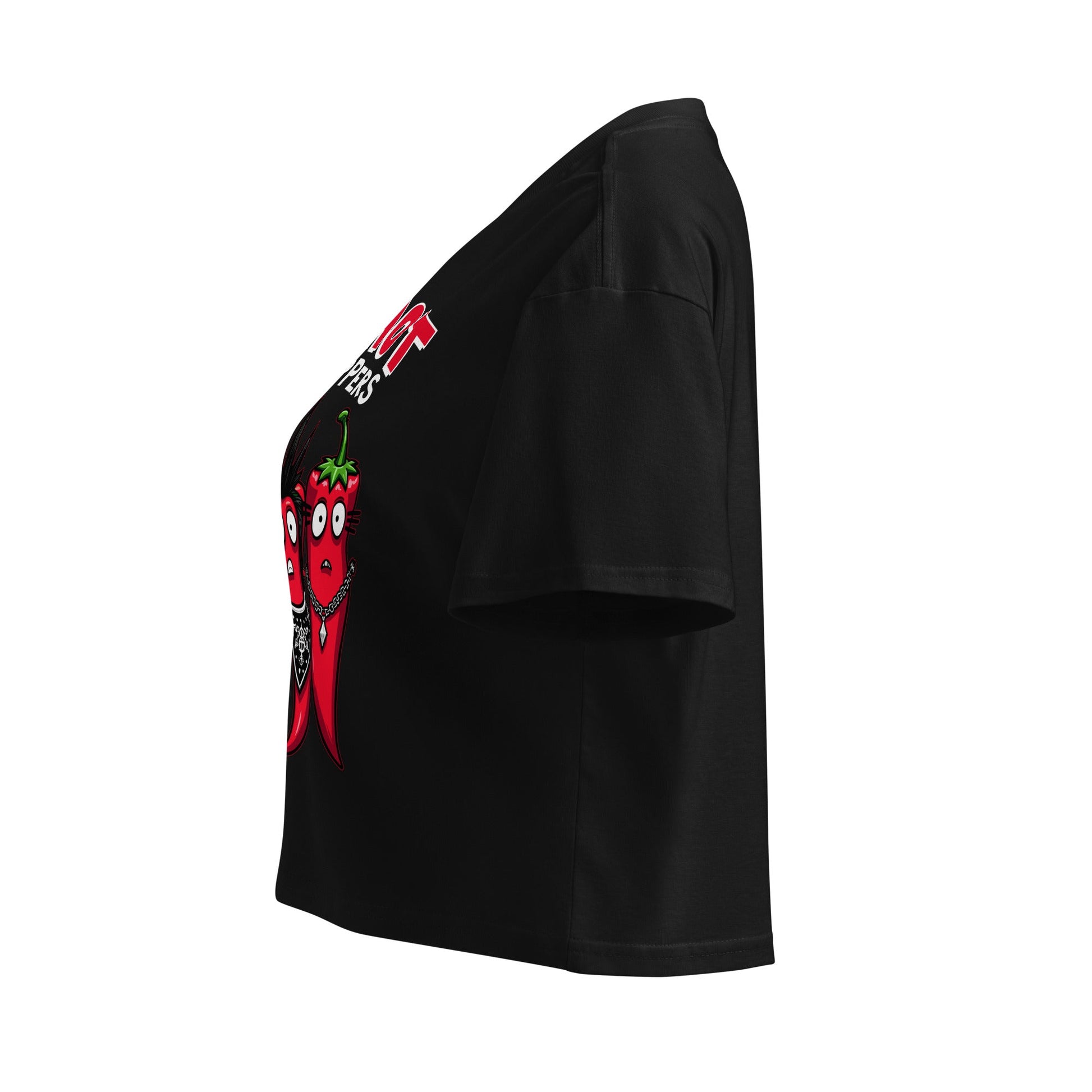 Red Hot Emo Peppers Crop Top