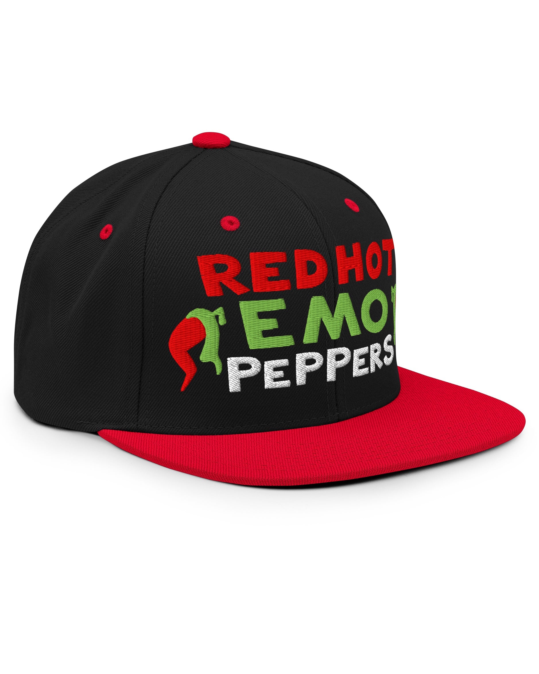 Red Hot Emo Peppers Snapback Hat