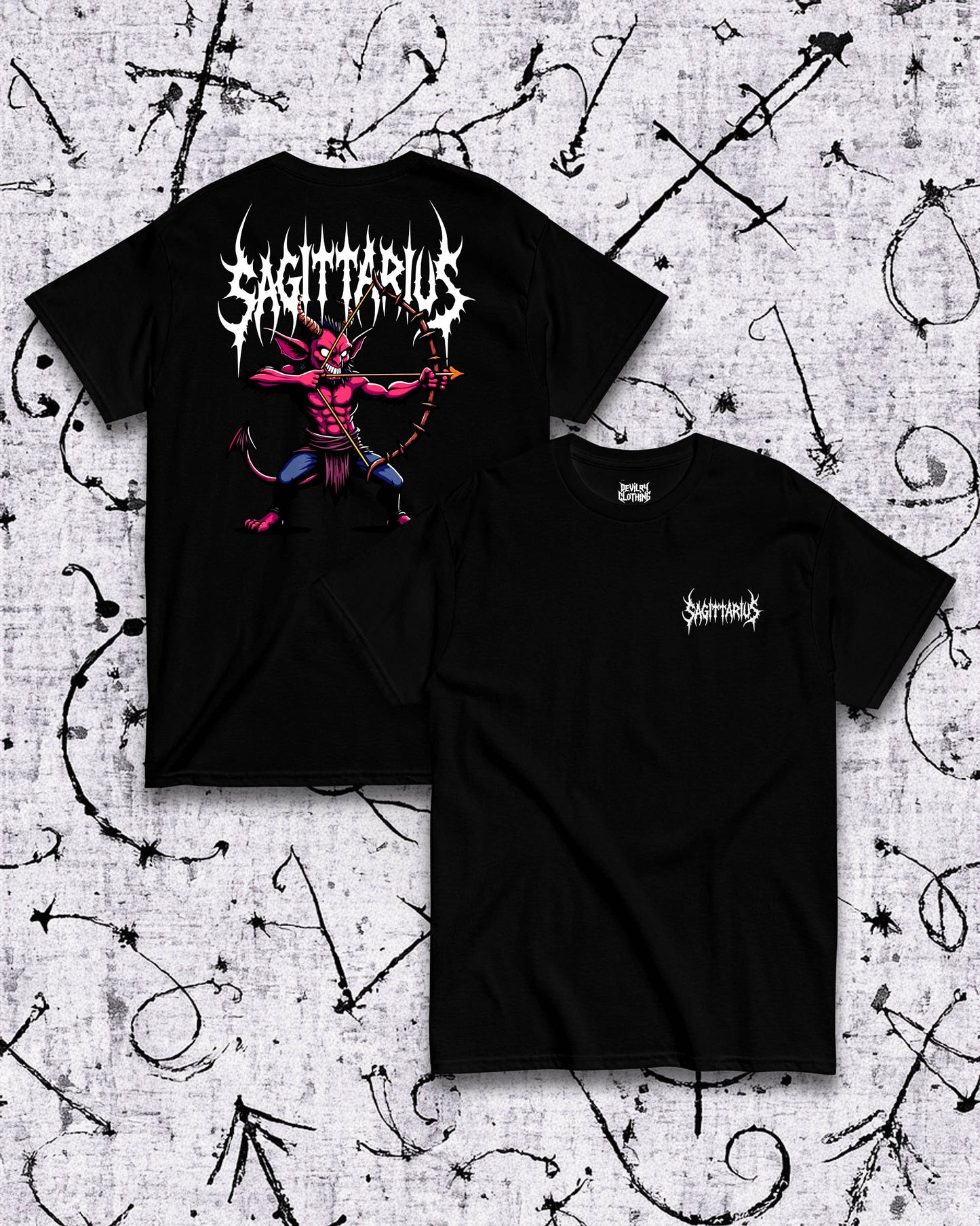 SAGITTARIUS Embroidered T-Shirt