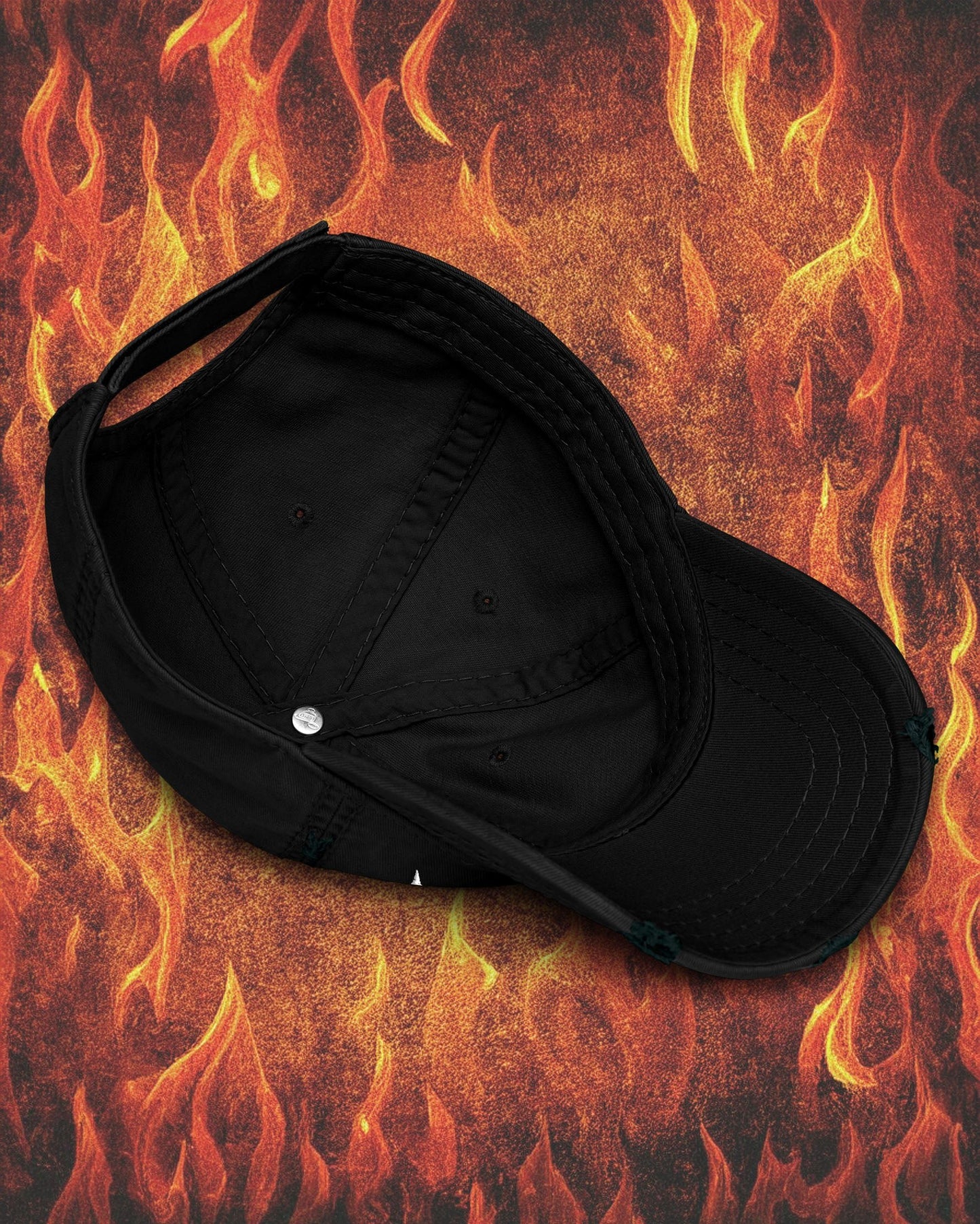 Satan is my Sugar Daddy Distressed Dad Hat