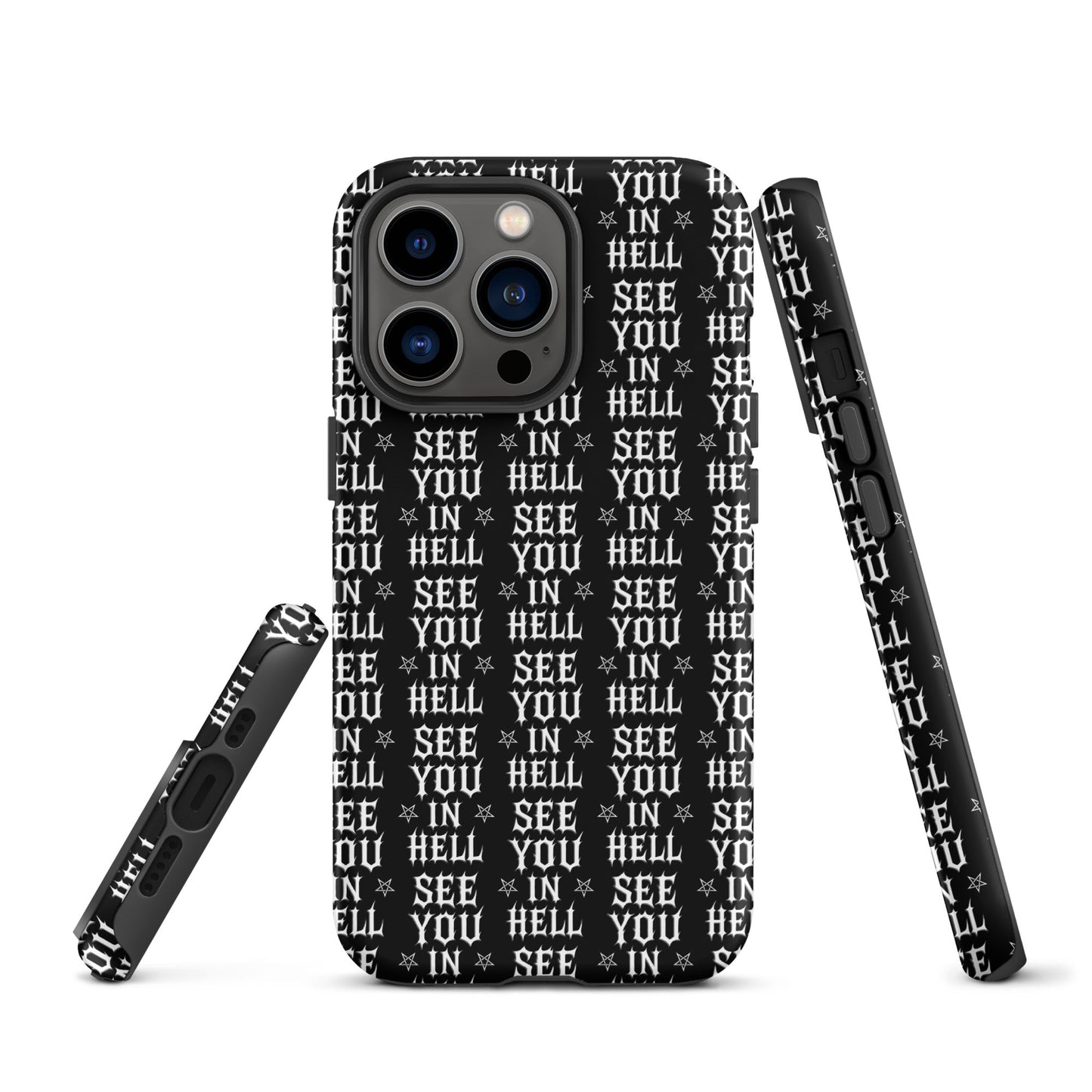 SEE YOU IN HELL iPhone Case