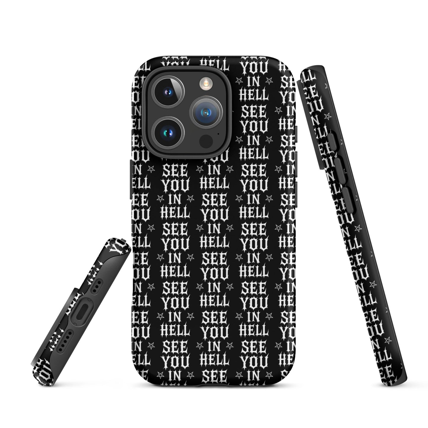 SEE YOU IN HELL iPhone Case