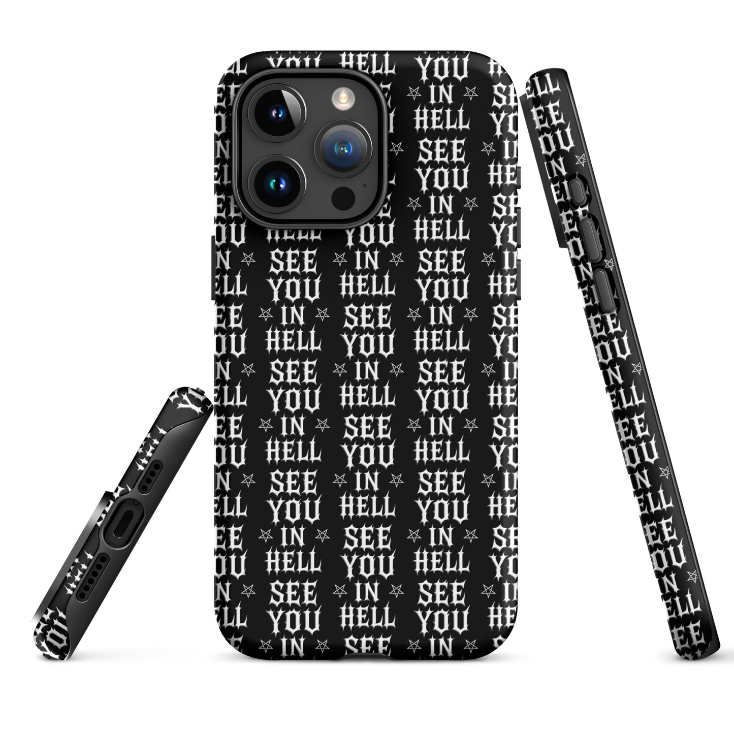 SEE YOU IN HELL iPhone Case