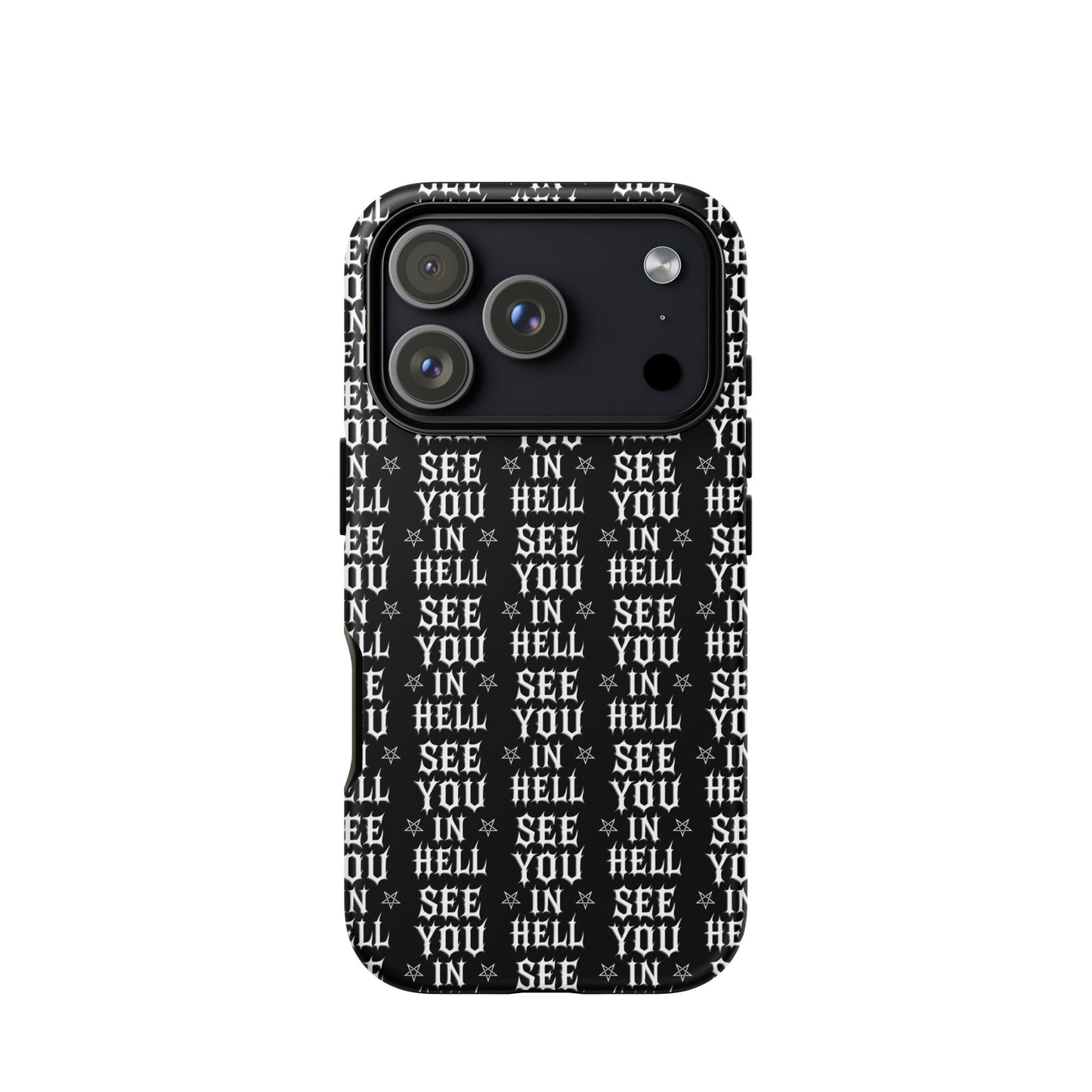 SEE YOU IN HELL iPhone Case