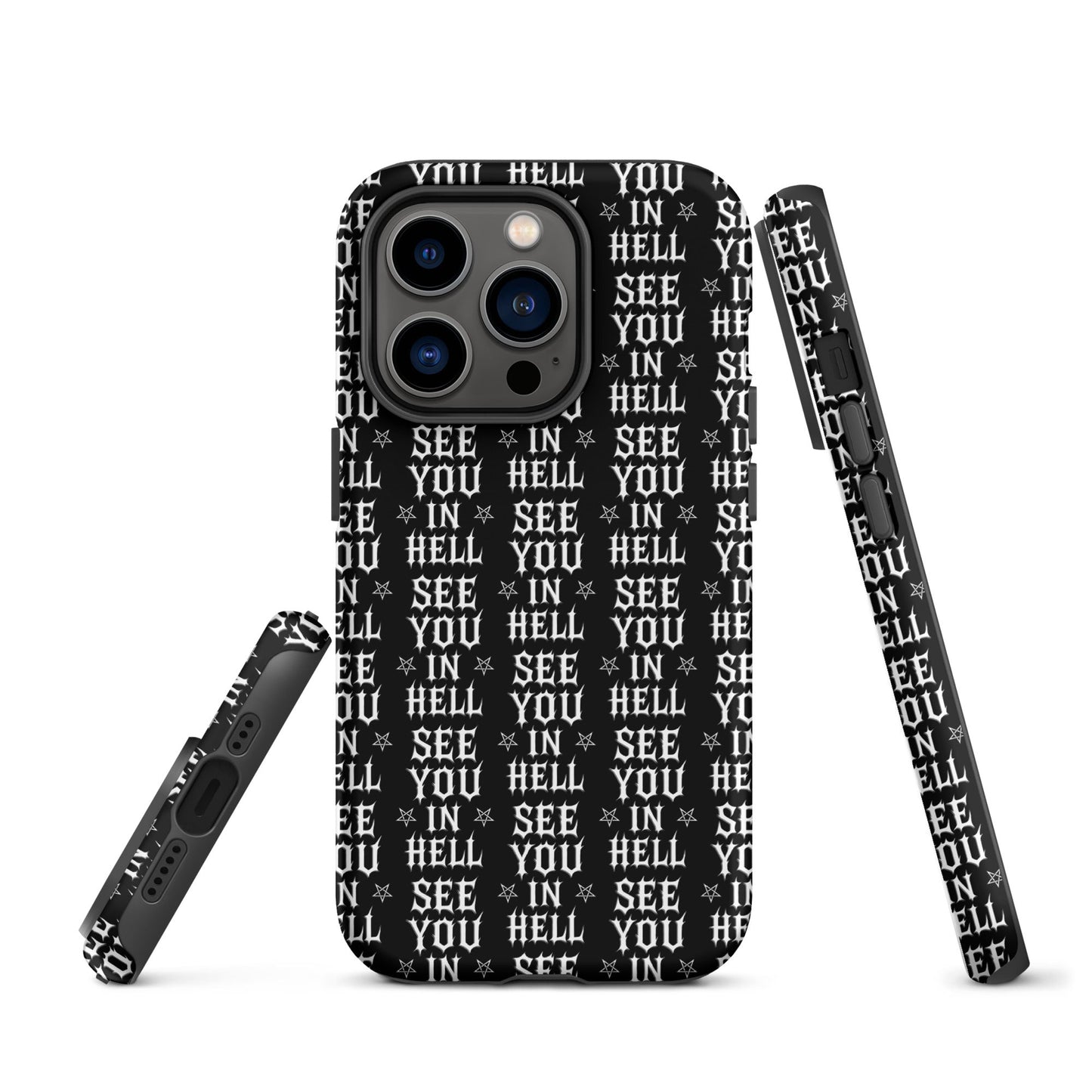 SEE YOU IN HELL iPhone Case