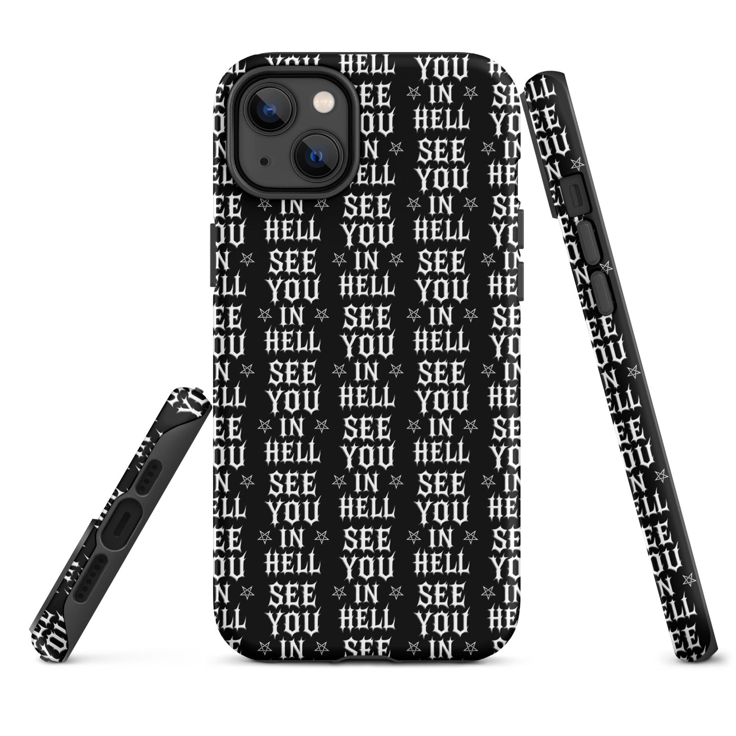SEE YOU IN HELL iPhone Case