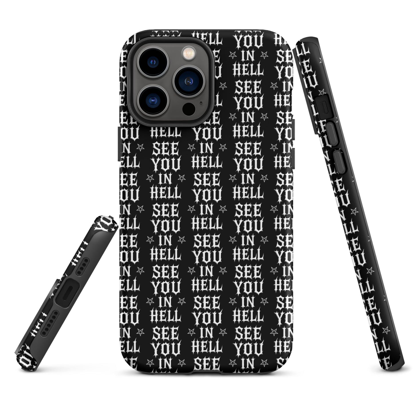 SEE YOU IN HELL iPhone Case