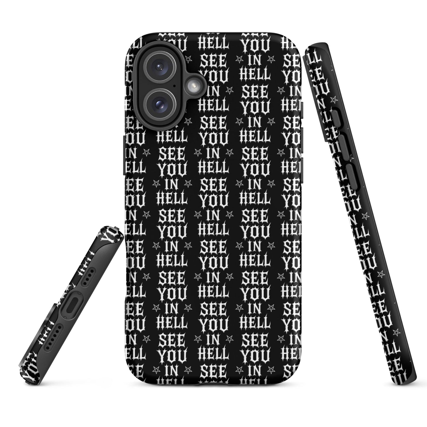SEE YOU IN HELL iPhone Case
