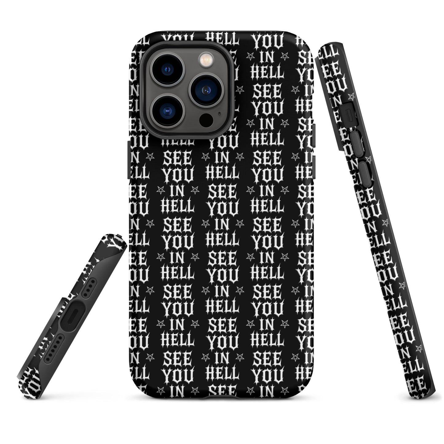 SEE YOU IN HELL iPhone Case
