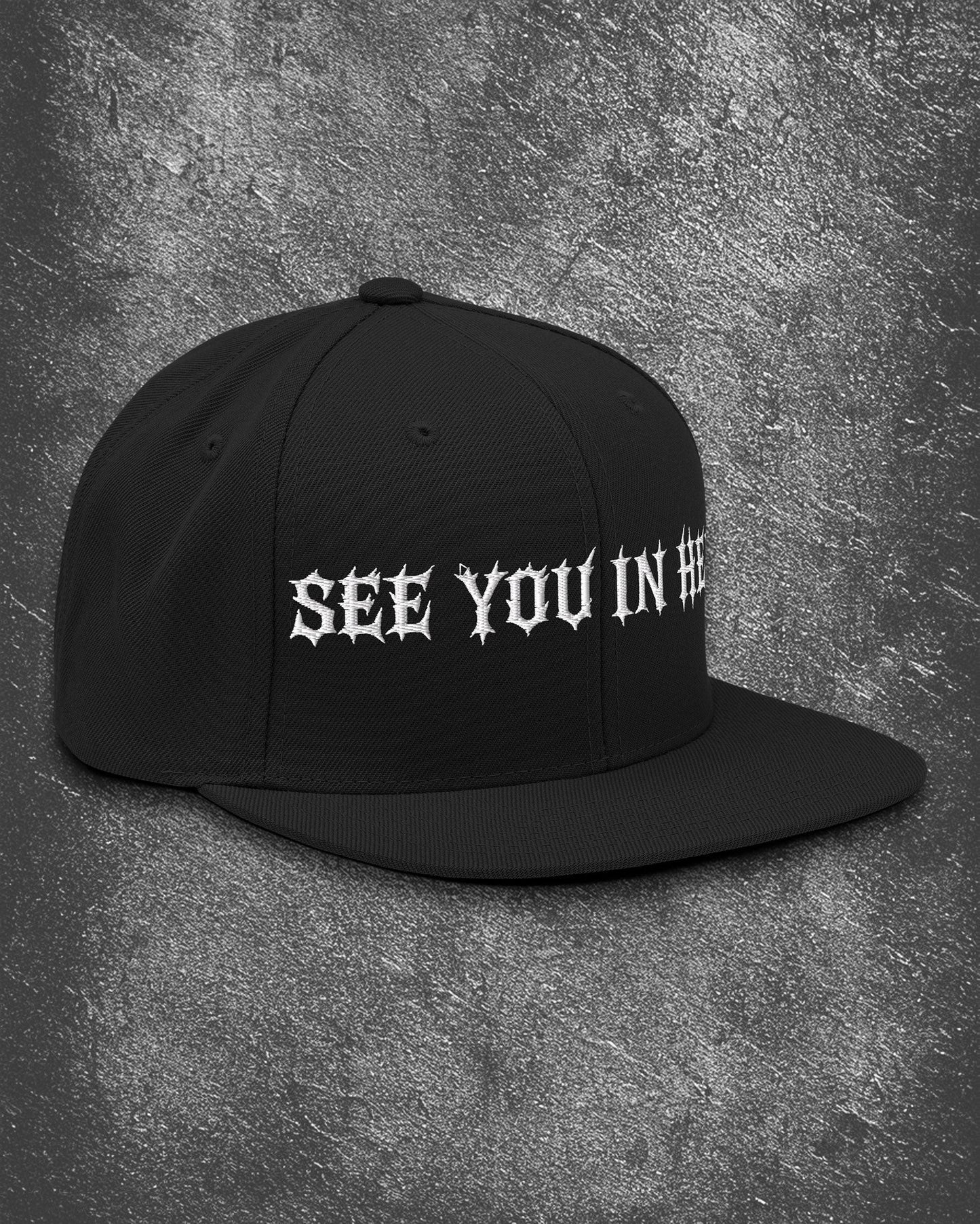 SEE YOU IN HELL Snapback