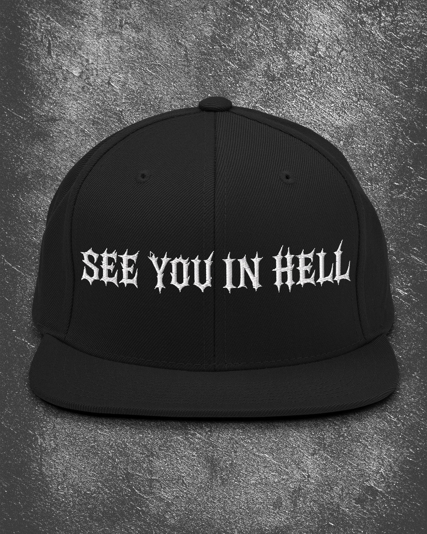 SEE YOU IN HELL Snapback