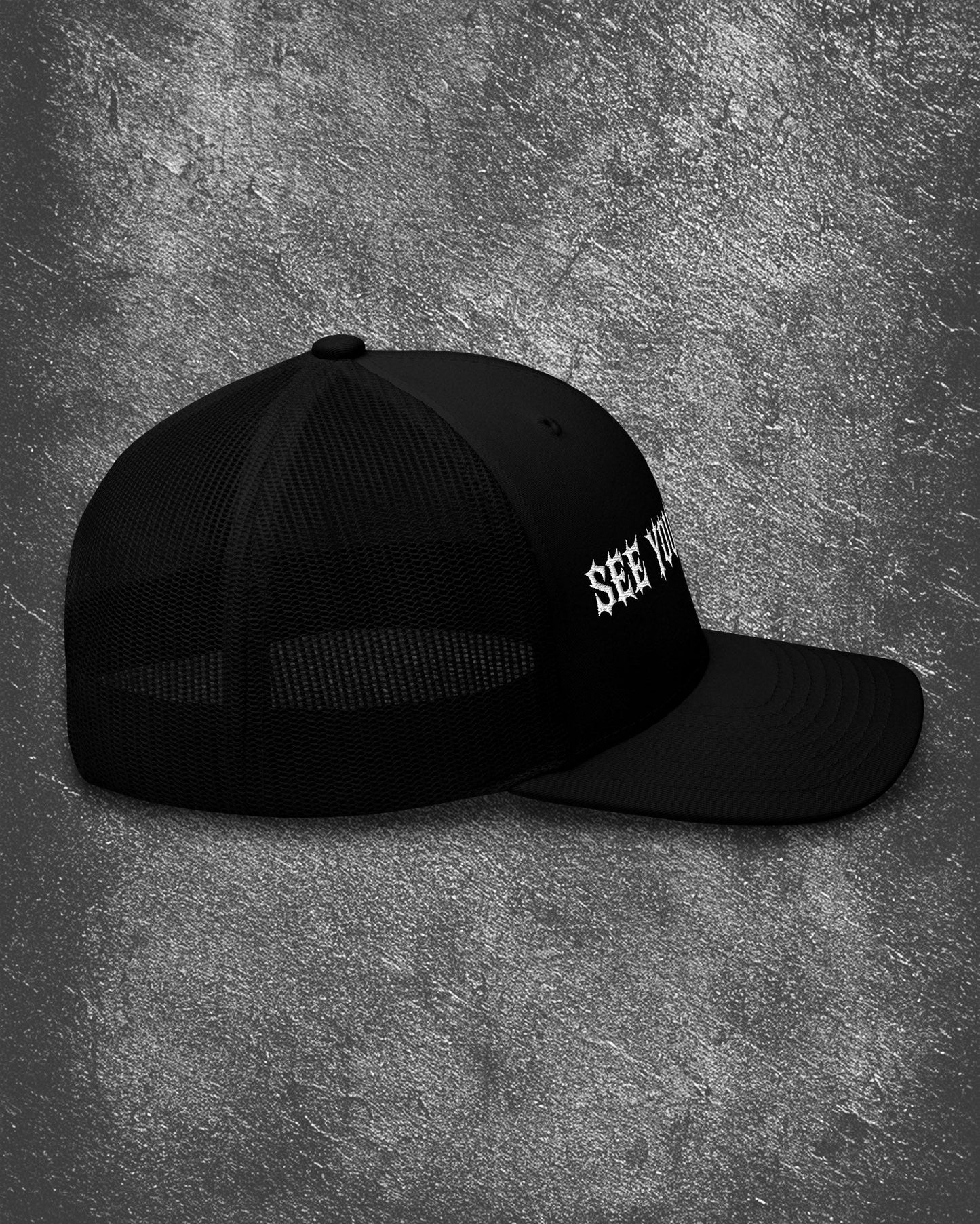 SEE YOU IN HELL Trucker Hat