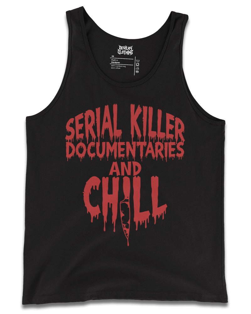 Serial Killer Documentaries And Chill Tank Top
