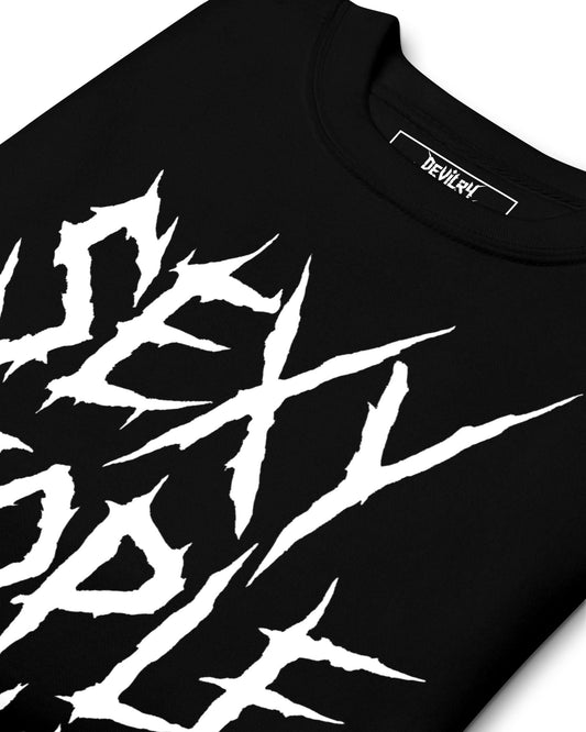 Sexy People Wear Black Sweatshirt