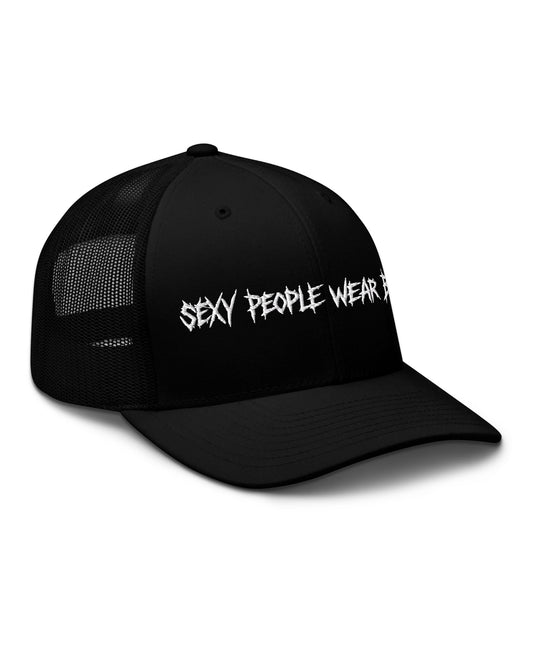 Sexy People Wear Black Trucker Cap