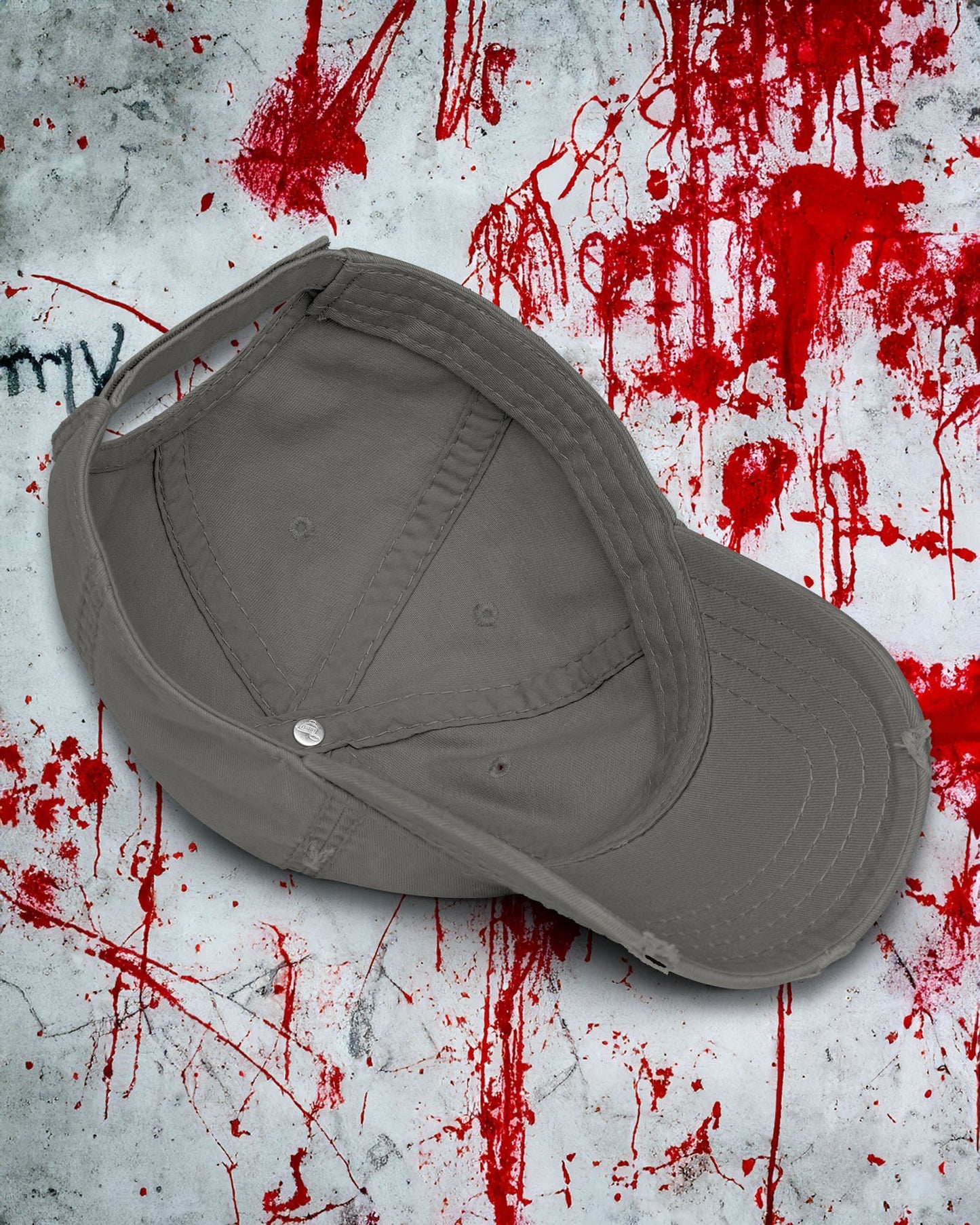 Sorry Can’t I’m Dead Distressed Dad Hat