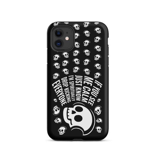 Spiritually Drop Kicking Everyone iPhone Tough Case