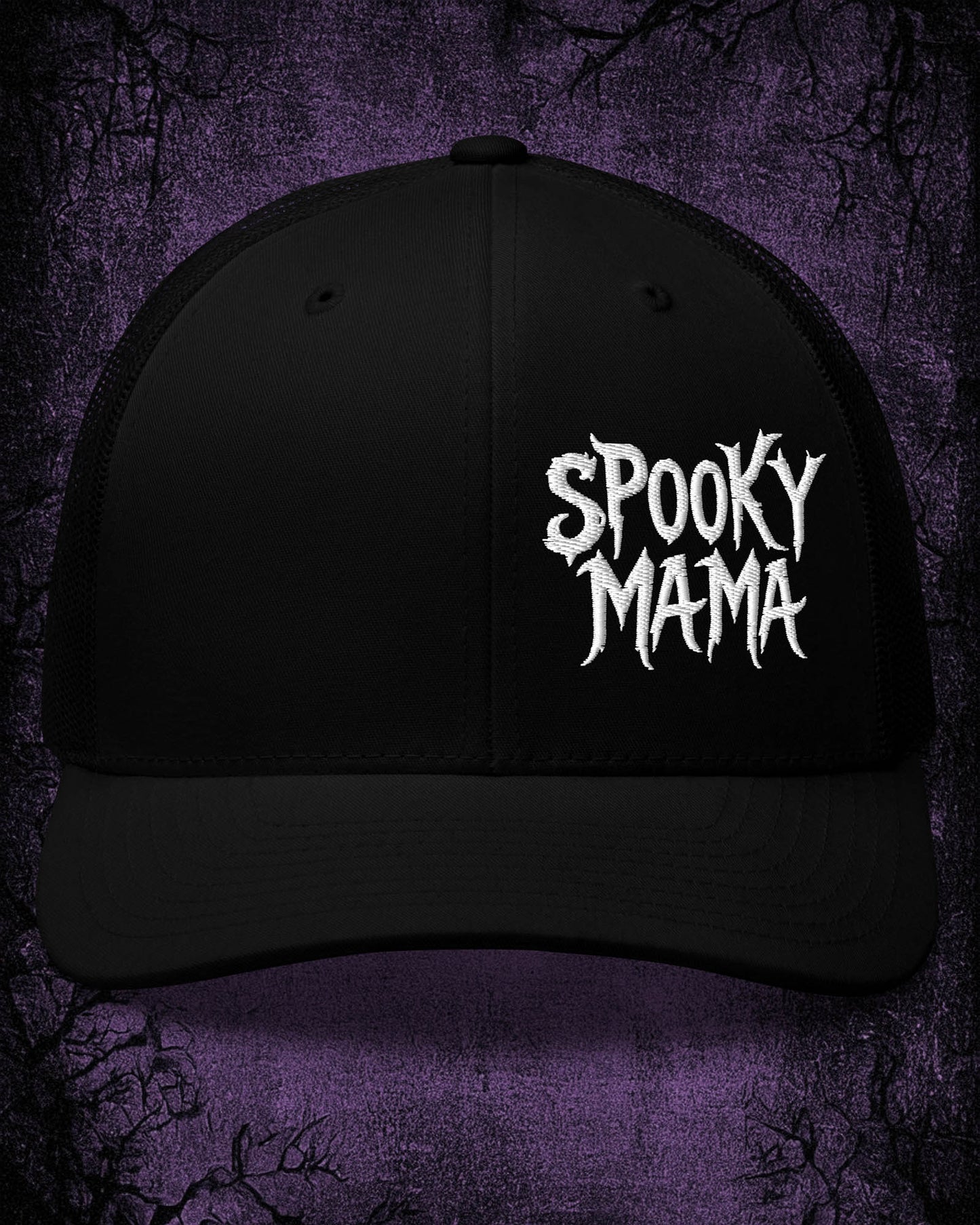 Spooky Mama Trucker Cap