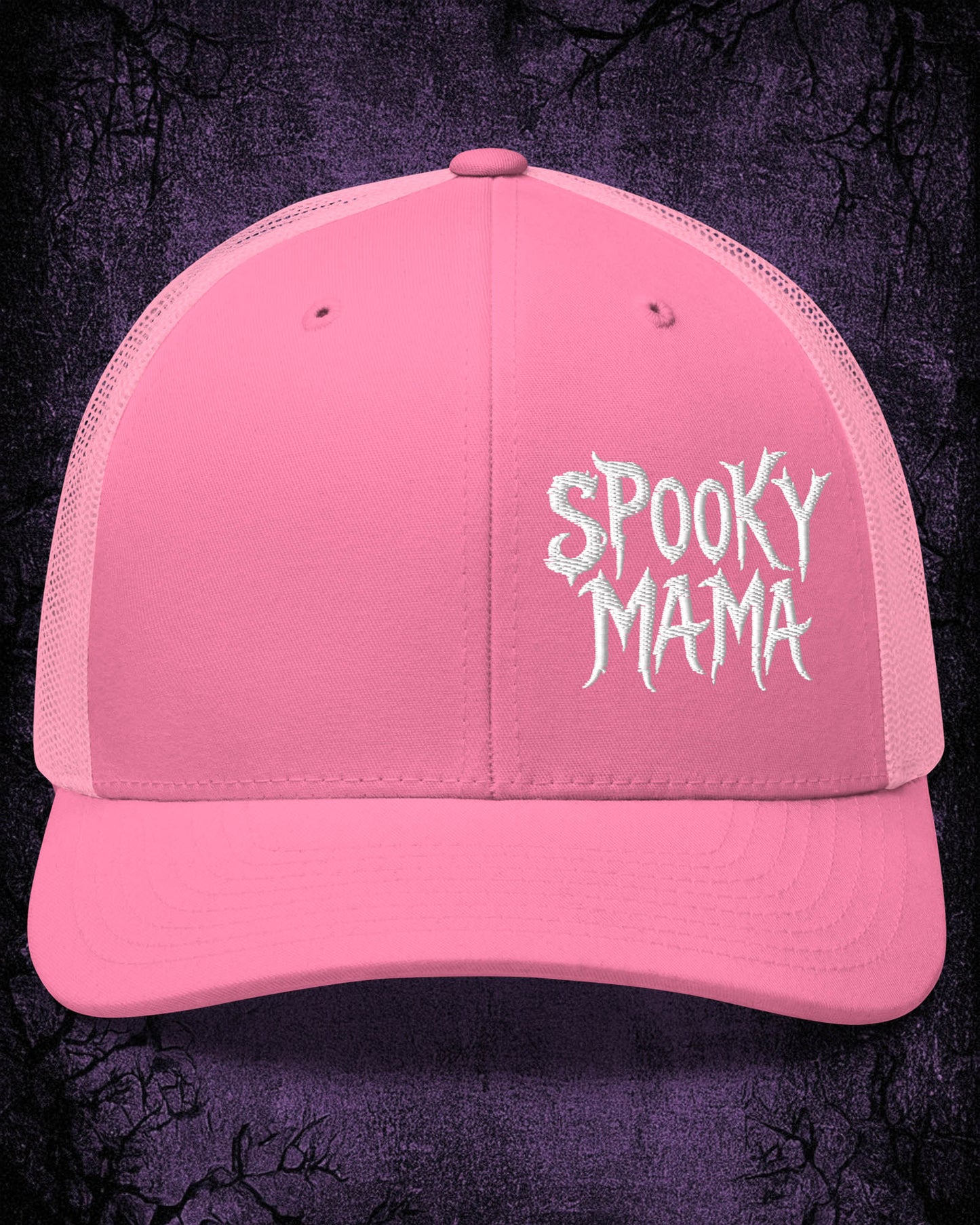 Spooky Mama Trucker Cap